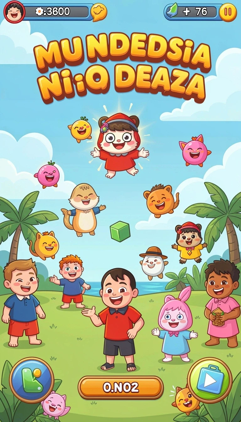 Tampilan antarmuka ineko4d di Android